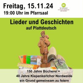 15.11.2024 Lieder und Geschichten auf Platt