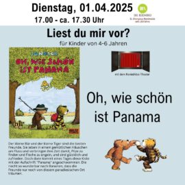 01.04.2025 Liest du mir vor?